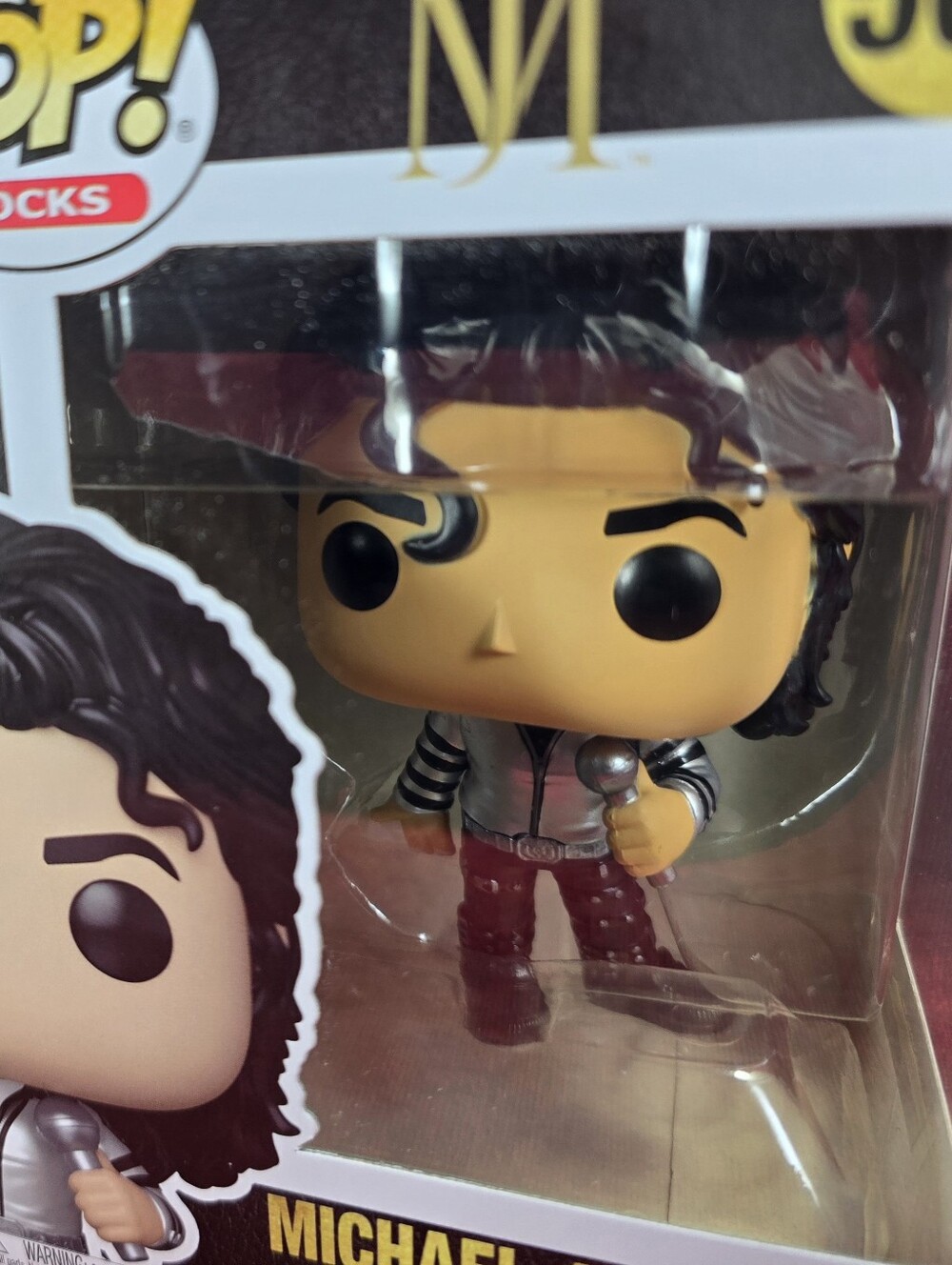 Funko Pop! Rocks: Michael Jackson # 507 (Nib) With Pop Protector - Picture 3 of 7
